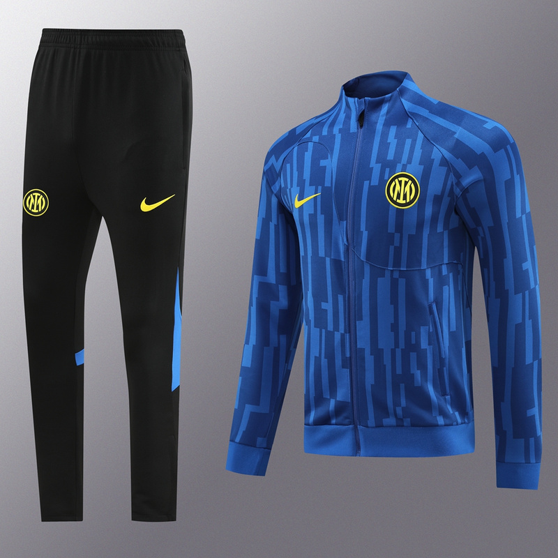 23 Inter Milan Blue Print Suit